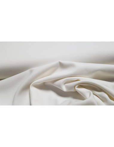Gabardine poly viscose, stretch, écru