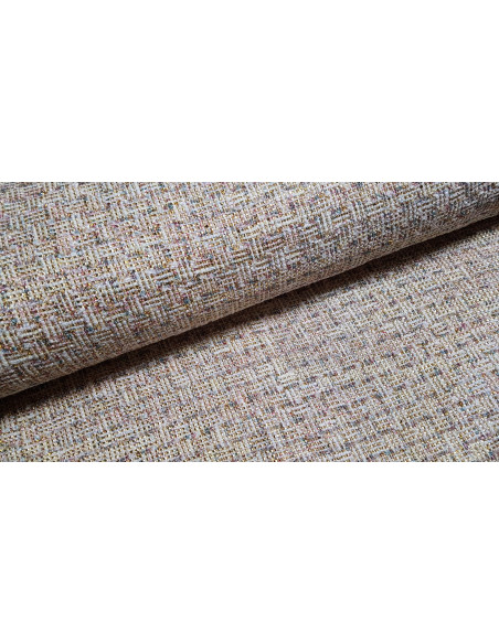 Tissu style Chanel, multi couleurs été