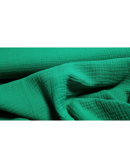 Double gaze unie, vert vif