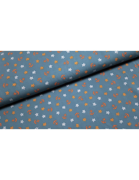 Jersey de coton, ancres