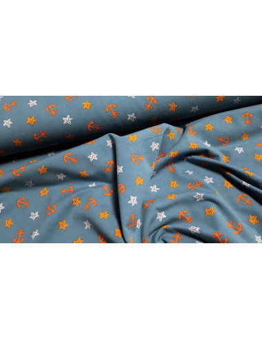 Jersey de coton, ancres