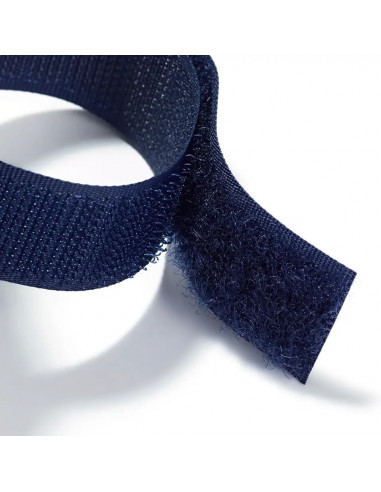 Bracelet pelote épingles avec ruban auto-agrippant, bleu