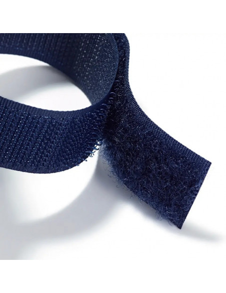 Bracelet pelote épingles avec ruban auto-agrippant, bleu