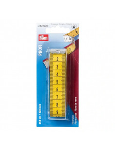 Centimètre « fibre de verre » échelle en cm et pouces, 254cm