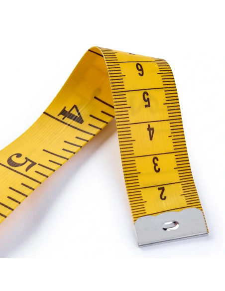 Centimètre « fibre de verre » échelle en cm et pouces, 254cm