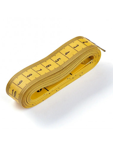 Centimètre « fibre de verre » échelle en cm et pouces, 254cm