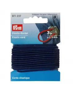 Corde élastique Prym bleu marine 2,5 mm | Zephyr Tissus