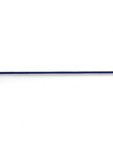 Corde élastique, 2,5mm, bleu marine, 3m