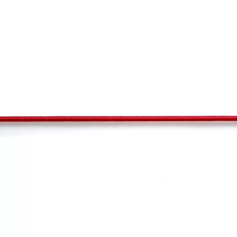 Corde élastique, 2,5mm, rouge, 3m