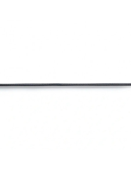 Corde élastique, 2,5mm, gris, 3m