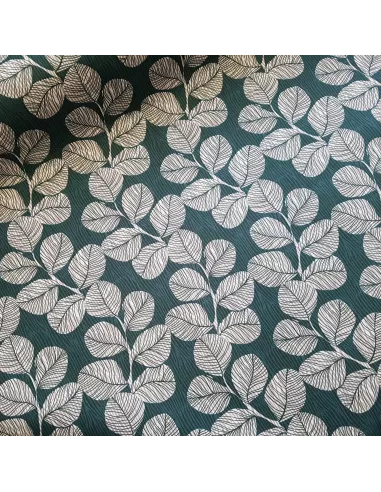 Coton enduit, feuilles