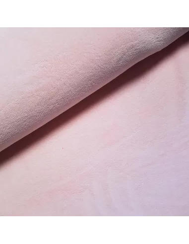Eponge de bambou doudou, rose layette
