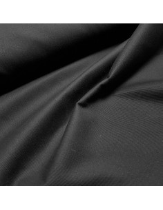 Sergé de coton épais, gris anthracite 2