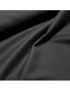 Tissu, Sergé de Coton Épais, Gris Anthracite, Laize 150 cm, 100% Coton 2