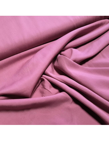 Viscose unie Radiance, mauve