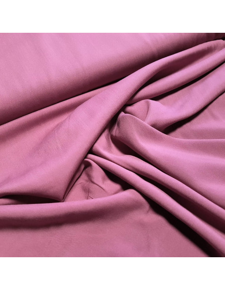 Viscose unie Radiance, mauve