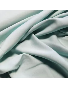 Tissu, Viscose Unie, Vert d'eau, Laize 142 cm, 100% Viscose 156g/m² 2