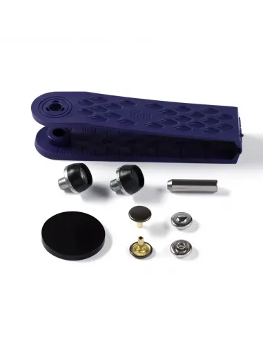 Rivets Prym 9 mm argentés, laiton inoxydable | Zephyr Tissus