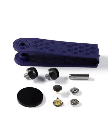 Rivets Prym 9 mm argentés, laiton inoxydable | Zephyr Tissus
