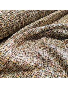 Tissu, Style Chanel, Multicolore Estival, Laize 140 cm, 100% Polyester 478g/ml 2