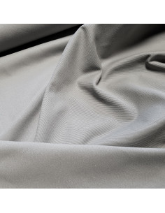 Sergé de coton épais, gris souris 2