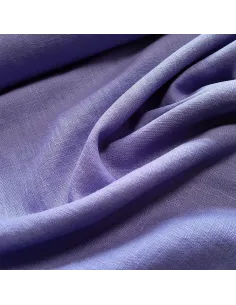 Tissu, Lin Lavé Uni, Mauve, Laize 140 cm, 100% Lin 230g/m² 2