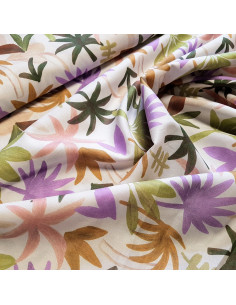 Voile de coton, impression digitale, Palm Heaven 2