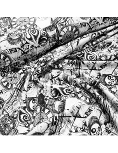 Jersey de coton digital, pirates 2