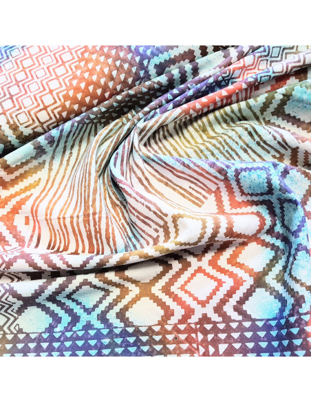 Tissu batik coton, Binjai