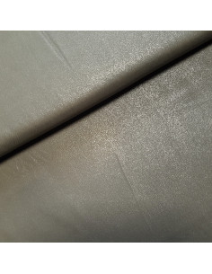 Viscose unie pailletée, vert kaki