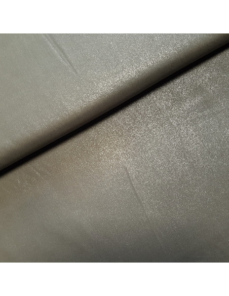 Tissu, Viscose Unie Pailletée, Vert Kaki, Laize 140 cm, 100% Viscose 156g/ml