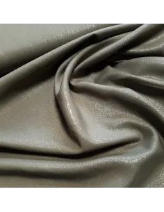 Tissu, Viscose Unie Pailletée, Vert Kaki, Laize 140 cm, 100% Viscose 156g/ml 2