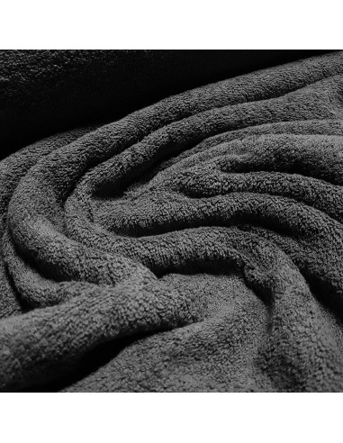 Eponge de coton, gris anthracite