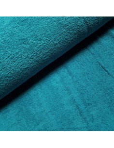 Eponge de coton, bleu canard