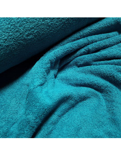 Eponge de coton, bleu canard 2