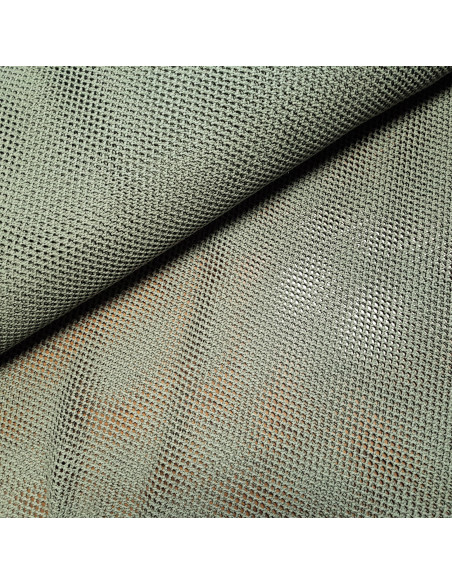 Filet macramé, vert kaki