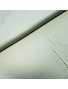 Tissu, Satin de Coton Uni, Vert Tendre, Laize 150 cm, 100% Coton 115g/m²