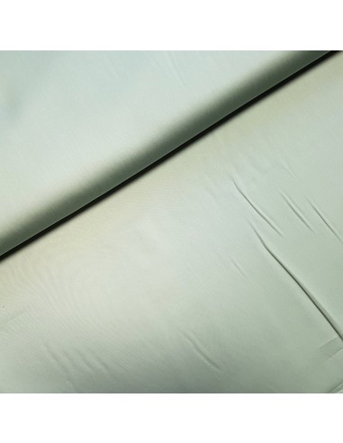 Tissu, Satin de Coton Uni, Vert Tendre, Laize 150 cm, 100% Coton 115g/m²