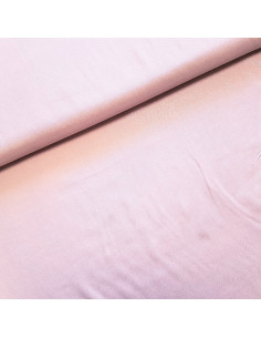 Viscose unie pailletée, rose poudré