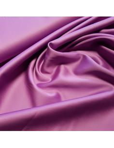 Satin de coton uni, mauve 2