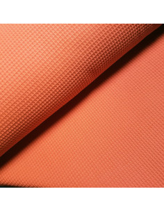 Nid d'abeille, rose flamingo