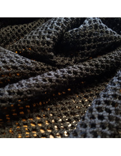 Filet macramé, noir 2