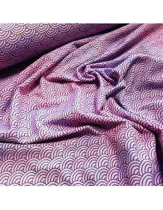 Jersey de coton digital, manga vagues 2