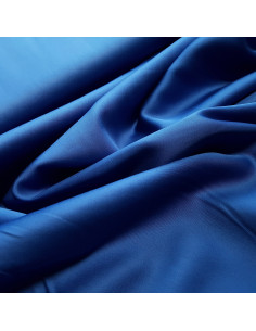 Satin de coton uni, bleu roi 2