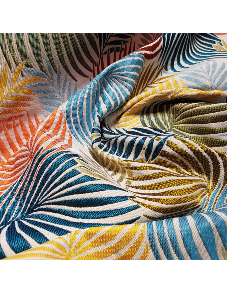 Jacquard feuilles, mojito