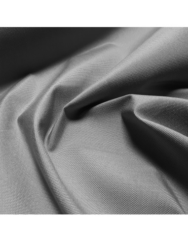 Tissu, Toile d'Extérieur Unie Déperlante, Gris Sunlab, Laize 150 cm, 100% Polypropylène 271g/m²