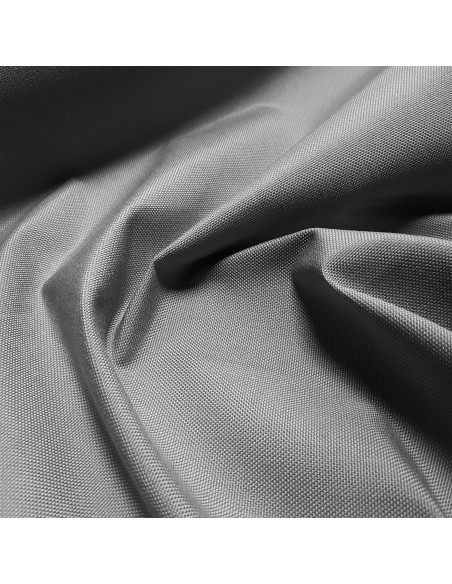 Tissu, Toile d'Extérieur Unie Déperlante, Gris Sunlab, Laize 150 cm, 100% Polypropylène 271g/m²