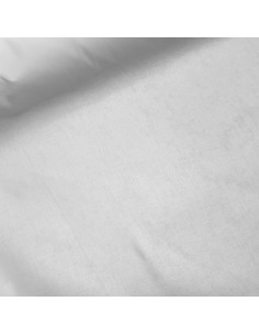 Cretonne de coton unie, blanc