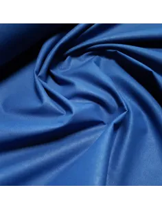 Tissu, Cretonne de Coton Unie, Bleu Roi, Laize 150 cm, 100% Coton 150g/m² 2