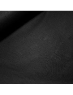Cretonne de coton unie, noir